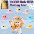 Summer Baby Air Bag Hats and Gloves for Boys Sunhat with Moving
