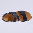 thumbnail image 2 of Bocca Women Arch Support Sandals Navy Summer Sandals 8M, 2 of 6
