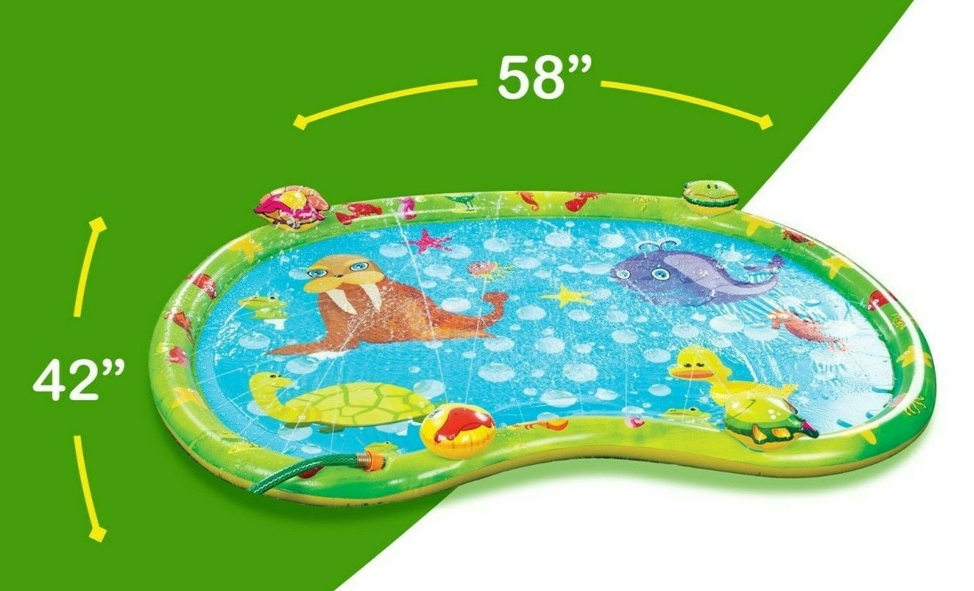 TSF Toys Splash Pad Adjustable Ages 18+ Outdoor Playsets, non-toxic PVC