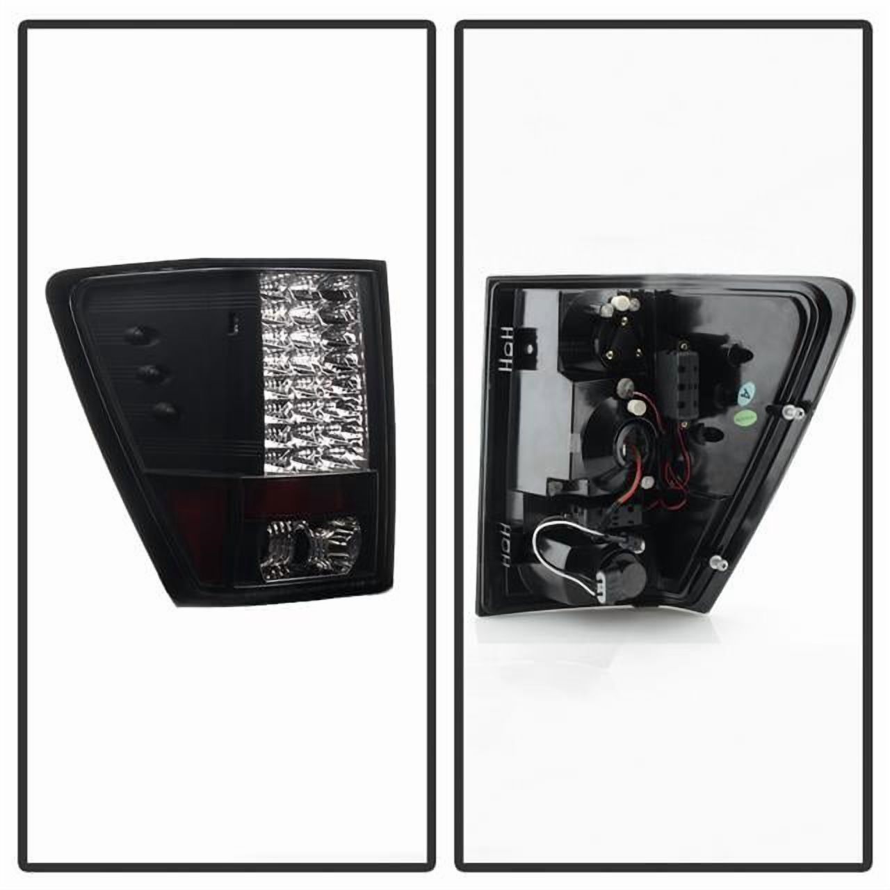 Spyder Jeep Grand Cherokee 07-10 LED Tail Lights - Black