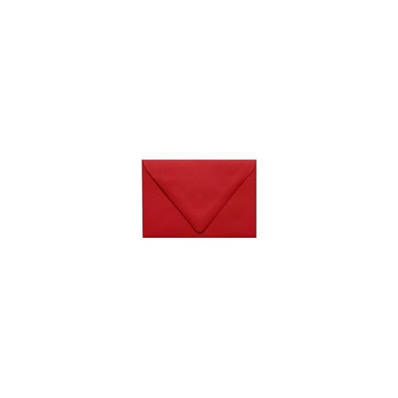 UPC: 0848614002610 | 6 x 9 Booklet Contour Flap Envelopes – Ruby Red (50 Qty.)