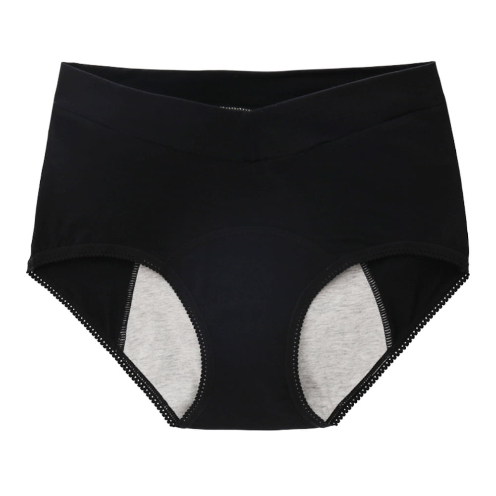 Spdoo Period Underwear for Women Menstrual Panties Womens Leak Proof High Waist Cotton