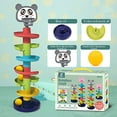 thumbnail image 2 of Fun Kids Shooting Track  Fun Rolling Ball Baby Gliding Tower Assembly Toy, 2 of 2