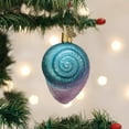 thumbnail image 2 of Old World Christmas Blown Glass Ornament for Christmas Tree, Fanciful Spiral Shell, 2 of 5