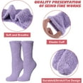 thumbnail image 7 of Womens Fuzzy Socks Cozy Fluffy Winter Warm Slipper Socks Microfiber Soft Home Sleeping Socks, 7 of 7