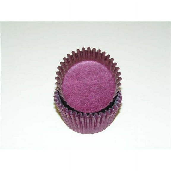 Viking -275 GP BURGUNDY 0.75 x 1.38 in. Greaseproof Baking Cup - Burgundy - 1000 Piece