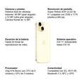 thumbnail image 4 of iPhone 15 Apple 256 GB eSIM Reacondicionado Amarillo, 4 of 4