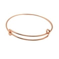 thumbnail image 3 of Bracelet Extensible Bracelet Extensible Fil Vierge Style Simple Manchette Mode Bijou Ornement de Main Délicat Bons Accessoires Or Rose, 3 of 6