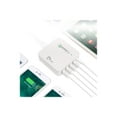 thumbnail image 4 of SIIG 5-Port Smart USB Charger plus Organizer Bundle with QC3.0 & Type-C - White, 4 of 6