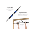 thumbnail image 2 of Barra Dominadas Para Puerta Abdominales Casa Gym Extensible Color Azul, 2 of 4