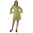 thumbnail image 2 of Moomaya Robes à Manches Volantées pour Femmes Robes d'Été Brodées Femmes, 2 of 4