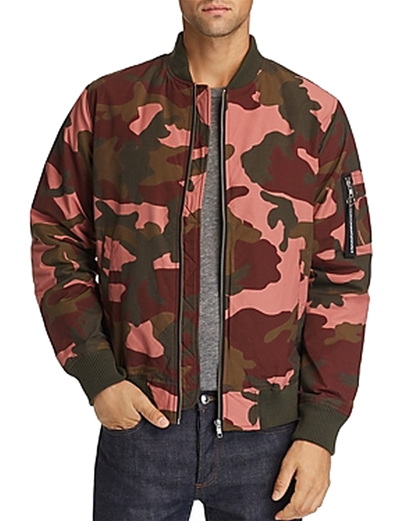 pink camo jean jacket