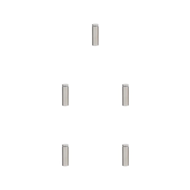 Speravity Tornillo publicitario de acero inoxidable, espejo de vidrio duradero, tuerca de clavo, perno, soporte para colgar en la pared, gran capacidad de Type2 NO2 Speravity CBP368015
