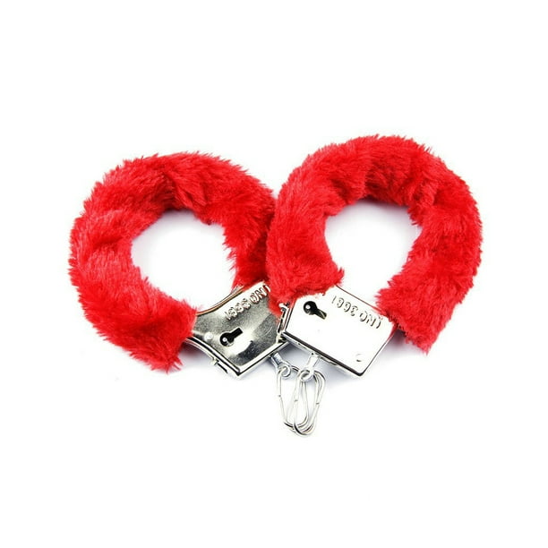 Vogacara Restricciones Cuff Sadism Masochism Bracelet Pareja Cuffs Foreplay Gaming Adult Roleplay Toy Home Dormitorio Juguetes novedosos y de broma Rojo