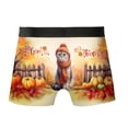 thumbnail image 2 of Happy Thanksgiving Scottish Fold Give Thanks Fall Beanie Scarf Welcome All Over Print Boxer Briefs Underwear for Men Dad Cat Lover Kitten Owner Gifts - 00020, 2 of 6