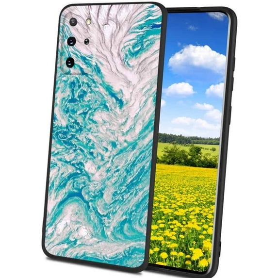 Blue-Marble999 Phone Case, Degined for Samsung Galaxy S20+ Plus Case Men Women, Flexible Silicone Shockproof Case for Samsung Galaxy S20+ Plus