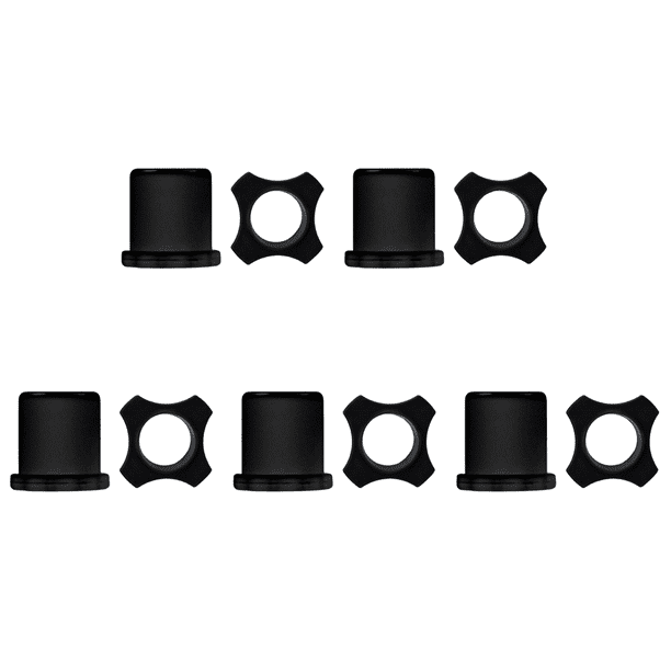 Anillo antideslizante con Base antideslizante para protección de micrófono (negro), 2 uds.
