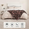 thumbnail image 4 of 30th Birthday Gifts Blankets for Women,Happy 30th Birthday Unique Gifts Throw Blanket for Women Him or Her Women,30thBirthday Decorations Gift Ideas Best Birthday Blanket Rose Gold, 4 of 5