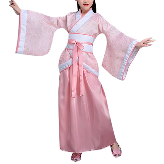 Girls Chinese Dress Performance Traditional Floral Princess Dresses