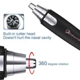 thumbnail image 4 of Er na Electric Nose Hair Trimmer Implement Shaver Clipper Men Women Ear Neck Eyebrow Trimmer Shaver Man Clean Trimer Razor Remover Kit, 4 of 28