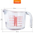 thumbnail image 2 of Taza Medidora De Vidrio Templado Con Empuñadura Para Mediciones De Líquidos En Ml Y Onzas Inevent HA024998-01, 2 of 6