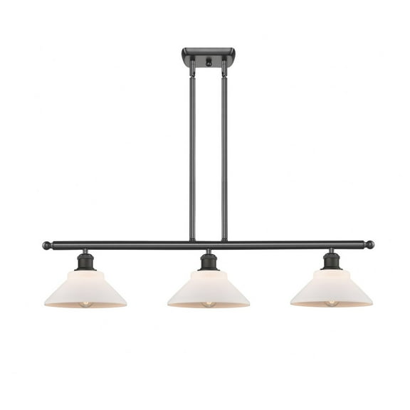 Innovations Lighting - Orwell - 3 Light Stem Hung Island In Industrial Style-9