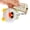 White, variant on Ducks Keyring For Women Soft Key Chain With Shade And Ribbon