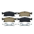 thumbnail image 3 of Detroit Axle - Front Brake Pads for Jeep Grand Cherokee Dodge Durango Mercedes-Benz GL350 GL450 GLE300d GLS350d GLS450 GLE350 GLE400 ML250 ML350 ML400 Ceramic Brake Pads w/ Hardware Replacement, 3 of 7