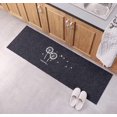 thumbnail image 1 of Doormat, Non-slip Entrance Mat, Many Patterns To Choose From, 40 X 120 Cm, Black, One Piece, 1 of 5