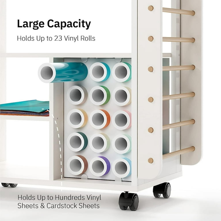  Craft Organizer And Storage Cart Compatible