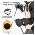 thumbnail image 3 of Men Women Skiing Gloves Waterproof Winter Warm Gloves Snowboard Gloves Motorcycle Riding Cycling Windproof Full Finger Gloves Suitable For Hiking Driving ,Flexible and Comfortable, 3 of 7