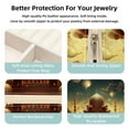 thumbnail image 3 of Eid Al Fitr Square Portable Jewelry Box Organizer for Rings, Earrings, Necklaces, Bracelets - Travel Must-Have for Girls and Women, 3 of 6