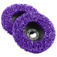 thumbnail image 4 of Roue de Ponçage; Disque de Broyage de Rouille, Roue de Polissage en Acier Inoxydable, Violet, 115mm, Trou Intérieur de 22mm, 4 of 8