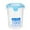 Blue, variant on neszzmir Rice Storage Cereal Container Dispenser 1000 ml, Airtight Food Storage Container with Measuring Cup, Sealed Jar with Lid for Flour, Dry Food Storage