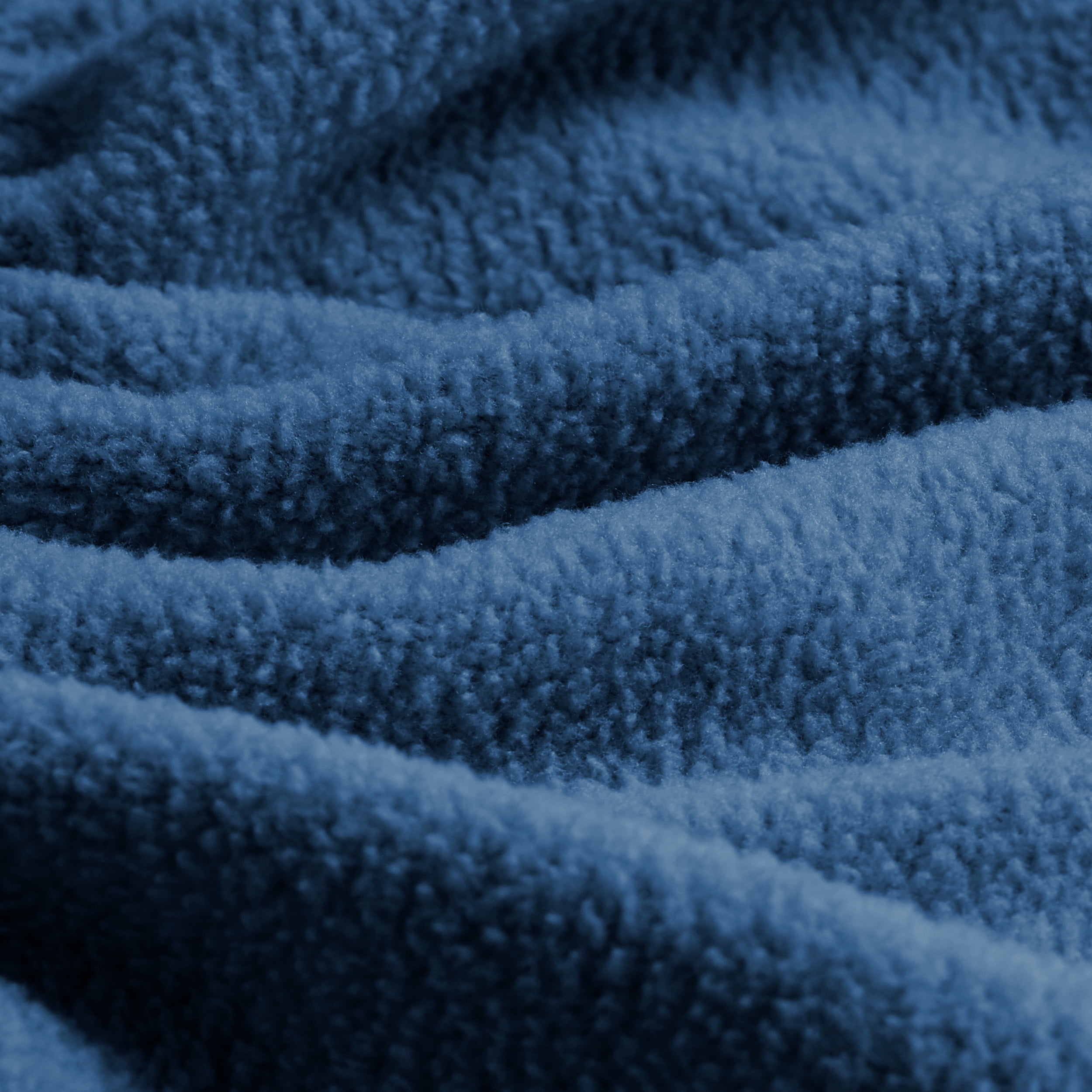 Bare Home Fleece Sheet Set, Warm Plush Polar Fleece, Pill Resistant, Twin XL, Dark Blue
