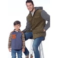 thumbnail image 2 of McCall's Patterns Patrón de costura para chaquetas forradas con botones en la parte delantera y opciones de capucha para hombres y niños (SML-MED-LRG-XLG), 2 of 5