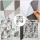 thumbnail image 1 of unbranded 10Ud Retro Azulejos De Cerámica Autoadhesivos Para De Paredes En Baños Y Cocinas, 1 of 8