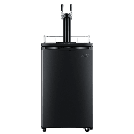 Arctic King Double-Tap Kegerator, 4.9 cu ft, Matte Black