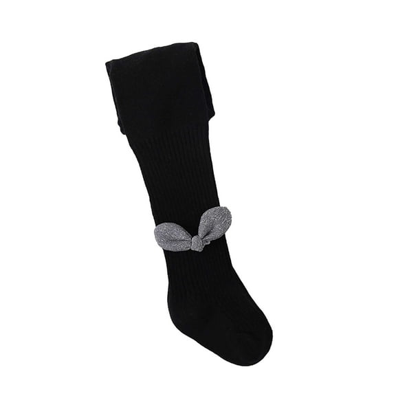 Baby Girl Knee-High Socks Toddlers Bow Stockings Newborn Infant Non-Slip Sock