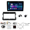thumbnail image 2 of Zcargel 10in Android 13 Car Navigation with Wireless CarPlay/Android Auto, Bluetooth, WiFi, FM/RDS, SWC, Mirror Link, AHD Backup Camera + Microphone, Compatible with Ford F150/F250 2004-2014, 2+32GB, 2 of 3