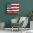 thumbnail image 4 of Carolee Vitaletti 'Dramatic Stars And Stripes' Wood Slat Art 18x22, 4 of 5
