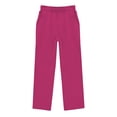 thumbnail image 5 of Kids Boys Sweatpants Elastic Waist Jogger Sweatpants with Pockets Boys Solid Pants Pink Sweatpants Girls Kids Spring Fall Sweatpants 9-10 Years, 5 of 5