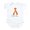 Cloud White, variant on CafePress - Awareness Ribbon THINK ORANGE Infant Bodysuit - Baby Light Bodysuit, Size Newborn - 24 Months