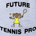 thumbnail image 2 of CafePress - Future Tennis Pro - Cute Infant Baby Football Bodysuit, 2 of 3