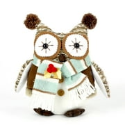 Holiday Time Christmas Roly Poly Friends Fabric Decoration – Owl