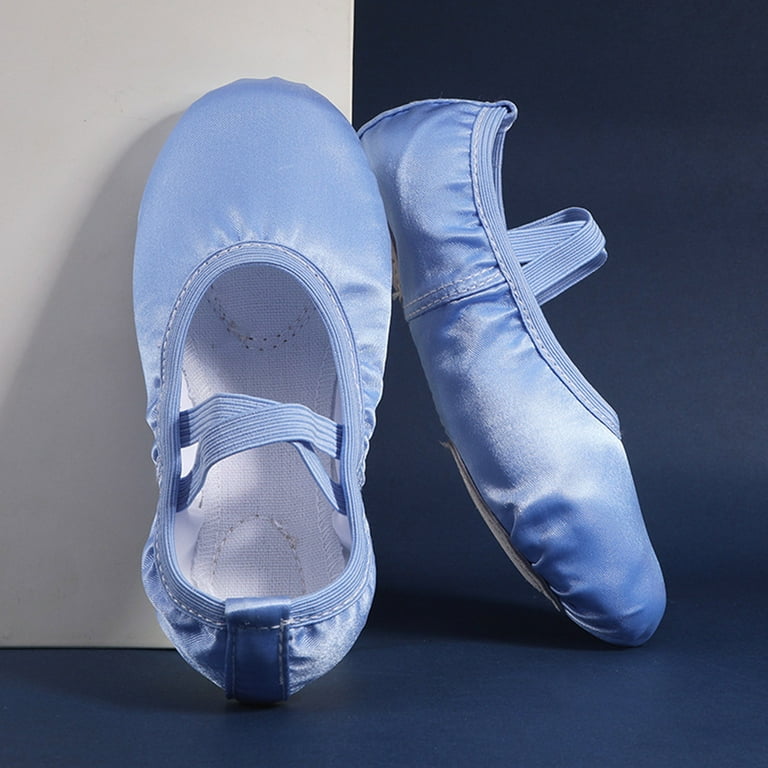 Huowey Baby Ballet Slippers Dance Shoes Split Leather Sole For