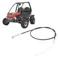 thumbnail image 1 of Long Throttle Cable, Sturdy Simple Installation 8252-1390 Reliable 71inch Throttle Cable  for Sportworks Go Kart, 1 of 8