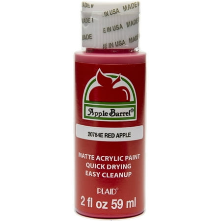 Apple Barrel Colors Red Apple Paint, 2 Fl. Oz. (Best Gold Leaf Paint)