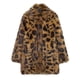thumbnail image 2 of HH TRAF Chaqueta cálida con efecto de piel sintética para mujer, abrigo de invierno 2024, chaqueta de manga larga con cuello vuelto y estampado de leopardo para mujer, 2 of 4