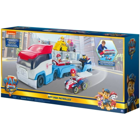 PAW Patrol, Transforming City PAW Patroller Vehicle (Walmart Exclusive), for Ages 3 and up